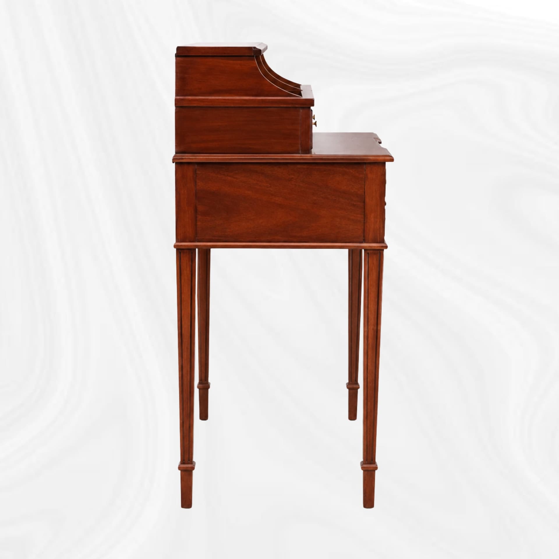 Bureau a gradin, vue de profil