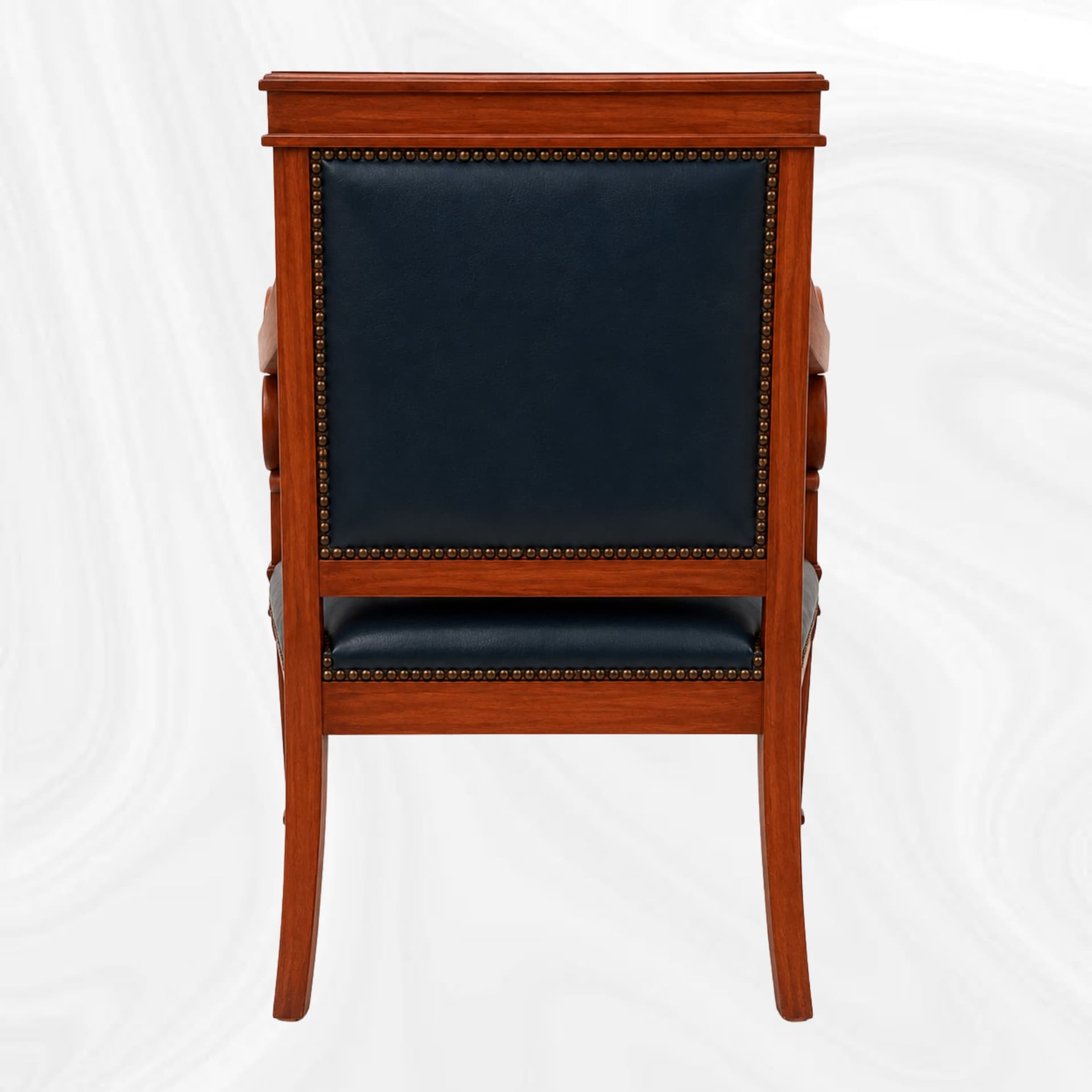 Fauteuil de bureau, vue arriere du dossier